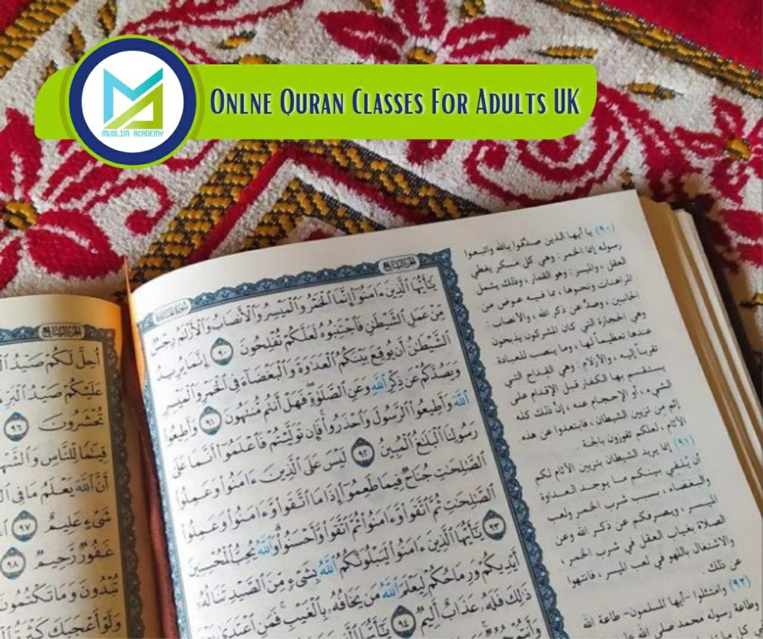 Online Quran Classes For Adults UK, Muslim Academy