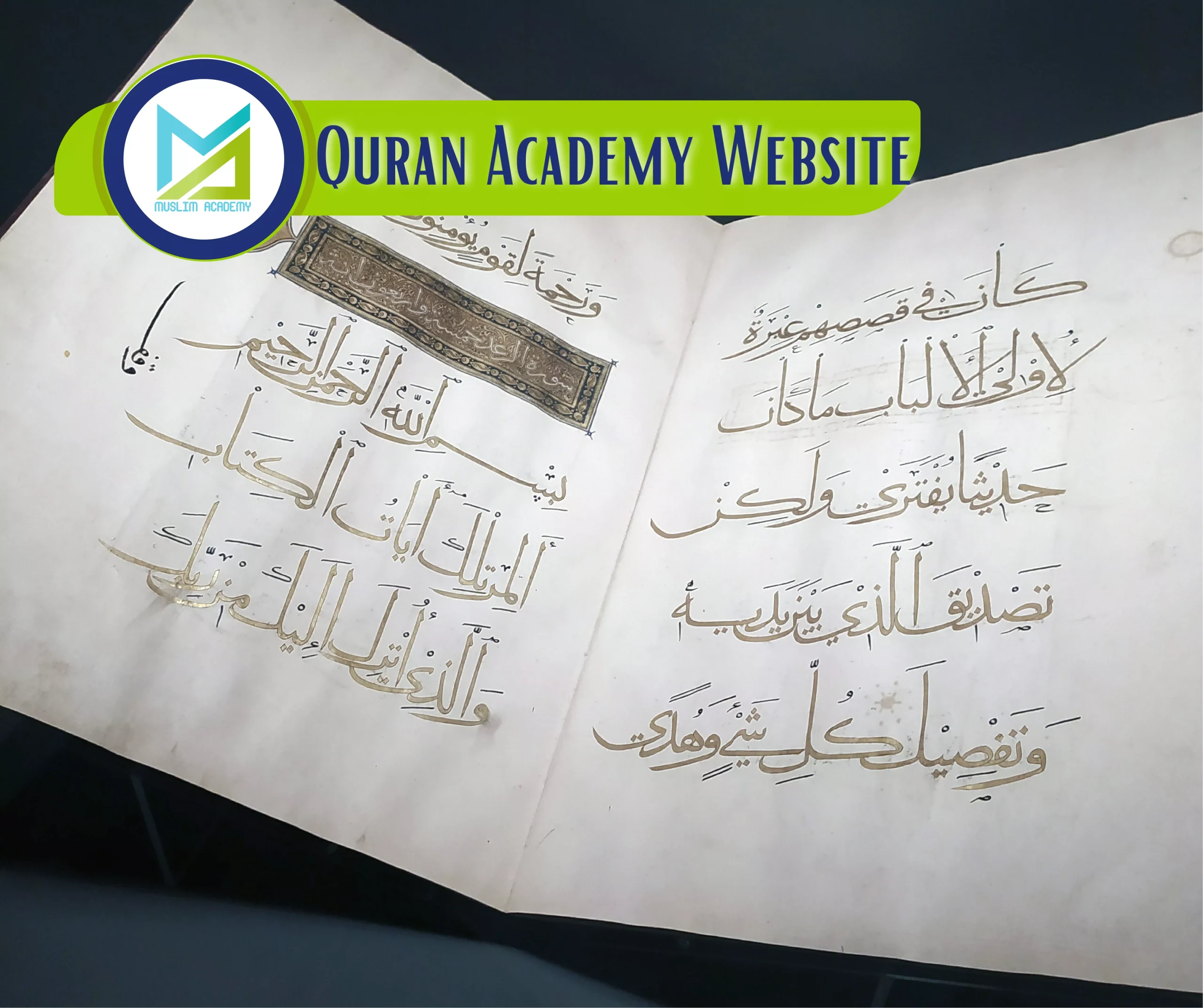Quran Academy Website, Muslim Academy