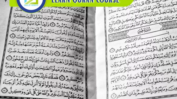 Learn Quran Course, Muslim Academy