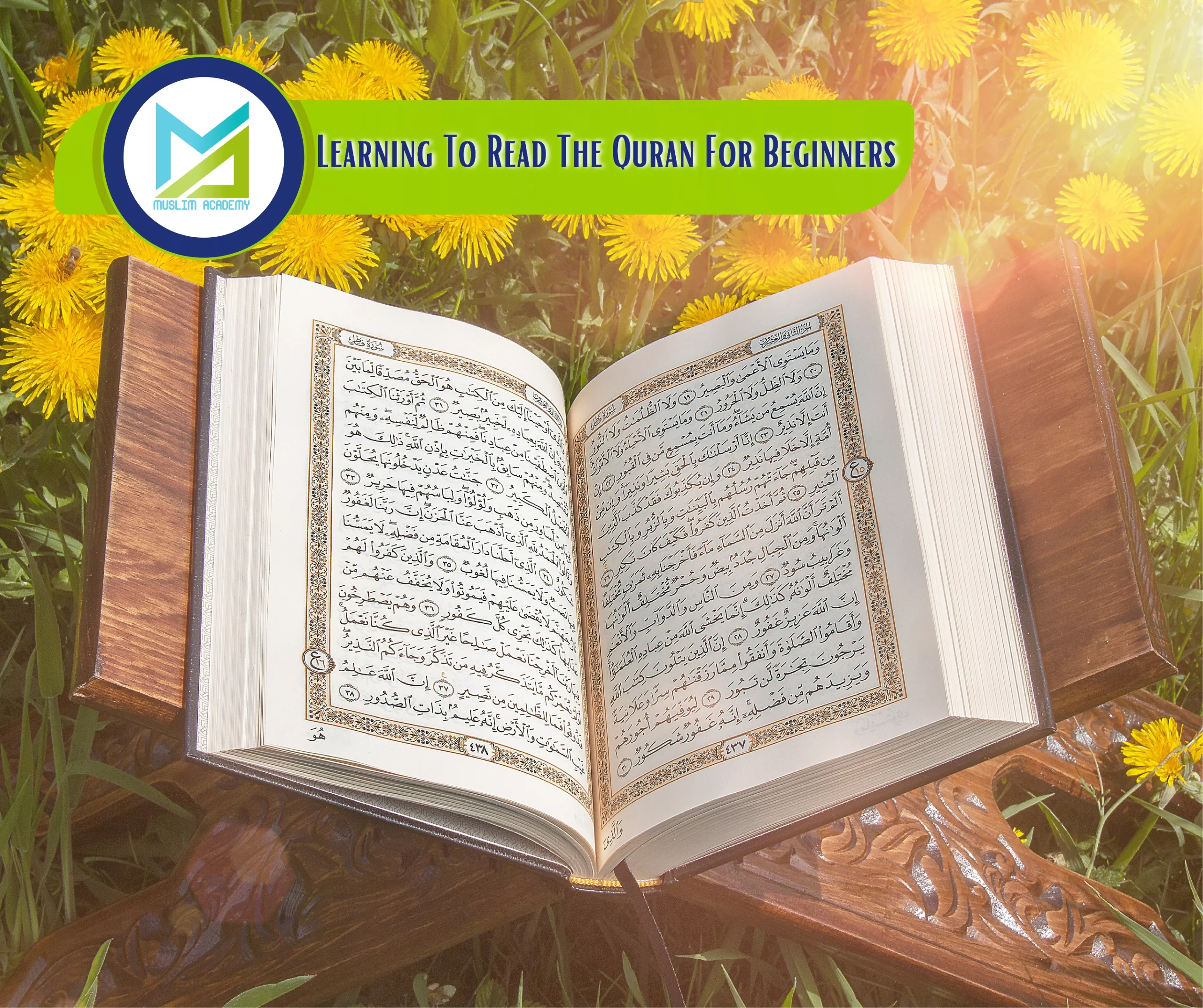 Learning To Read The Quran For Beginners, Muslim Academy