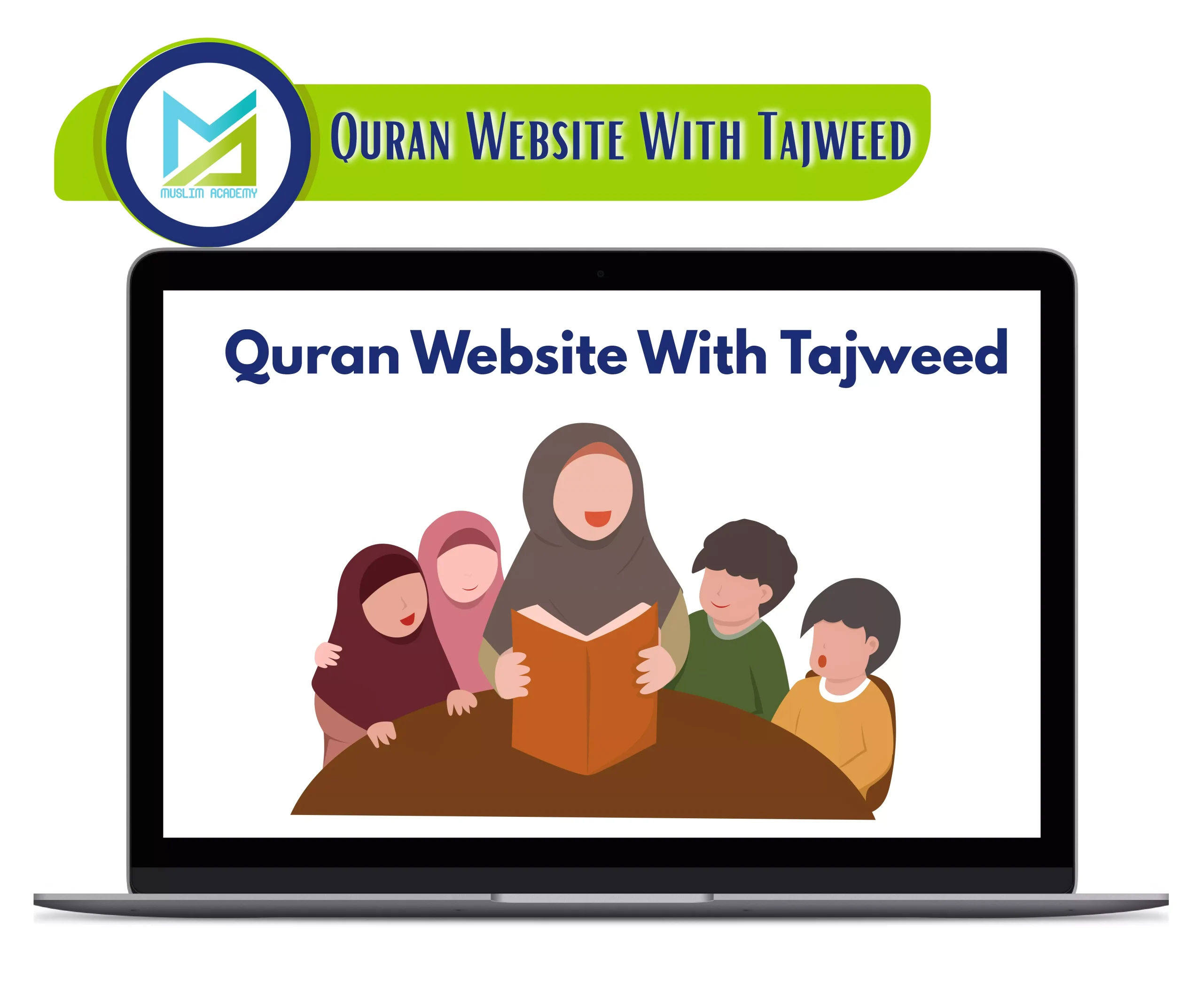 Quran Website With Tajweed, Muslim Academy