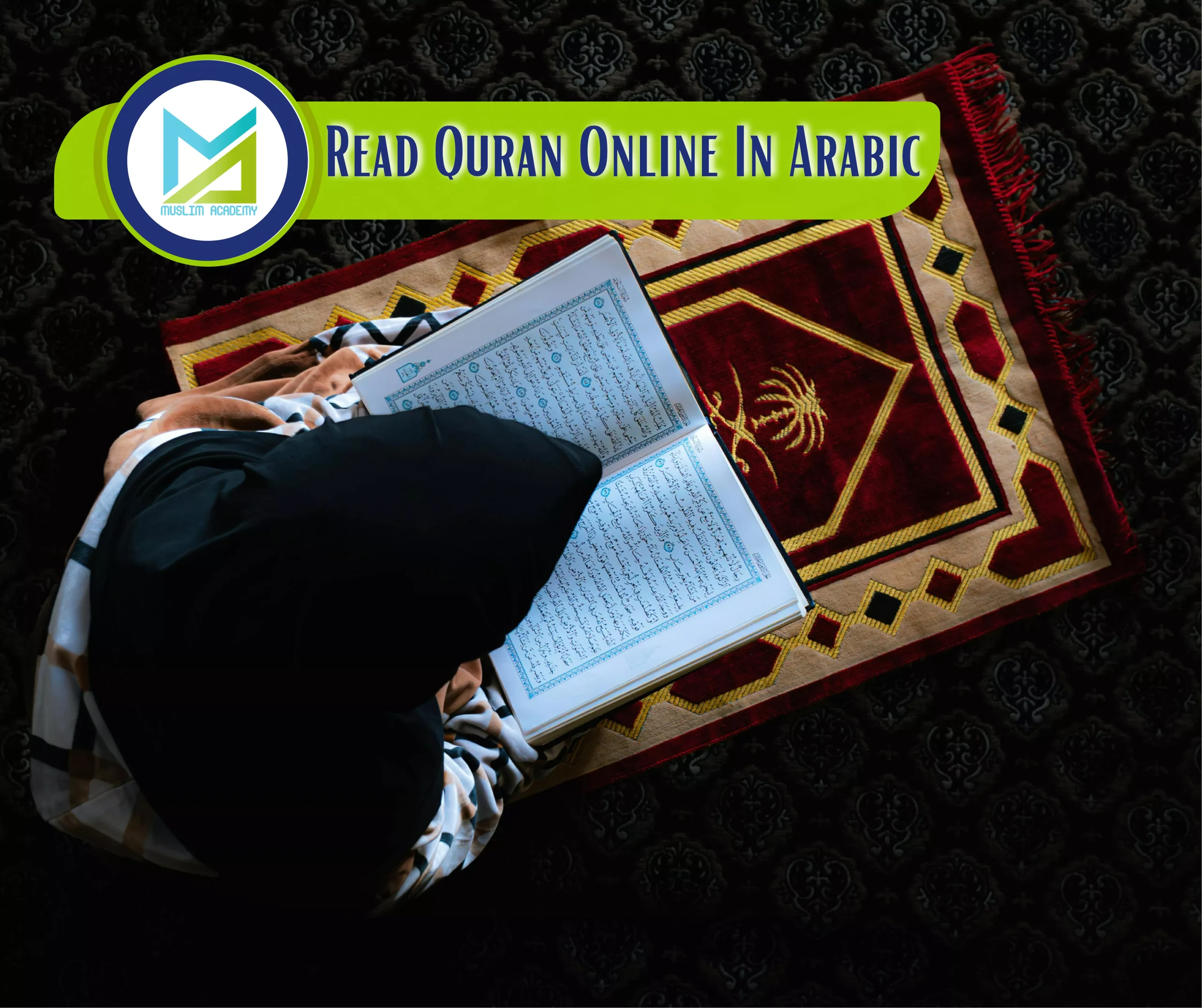 Read Quran Online In Arabic, Muslim Academy