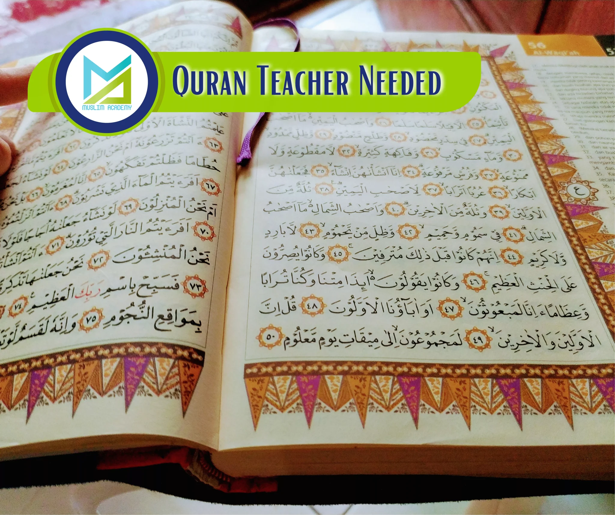 Quran Teacher Needed with Muslim Academy: Understanding the Global Demand for Quranic Instruction