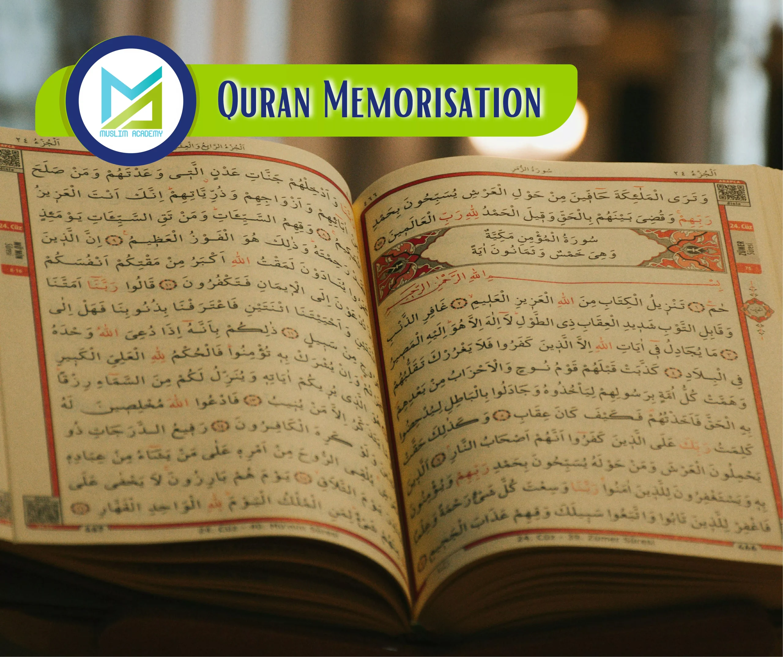 Quran Memorisation, Muslim Academy