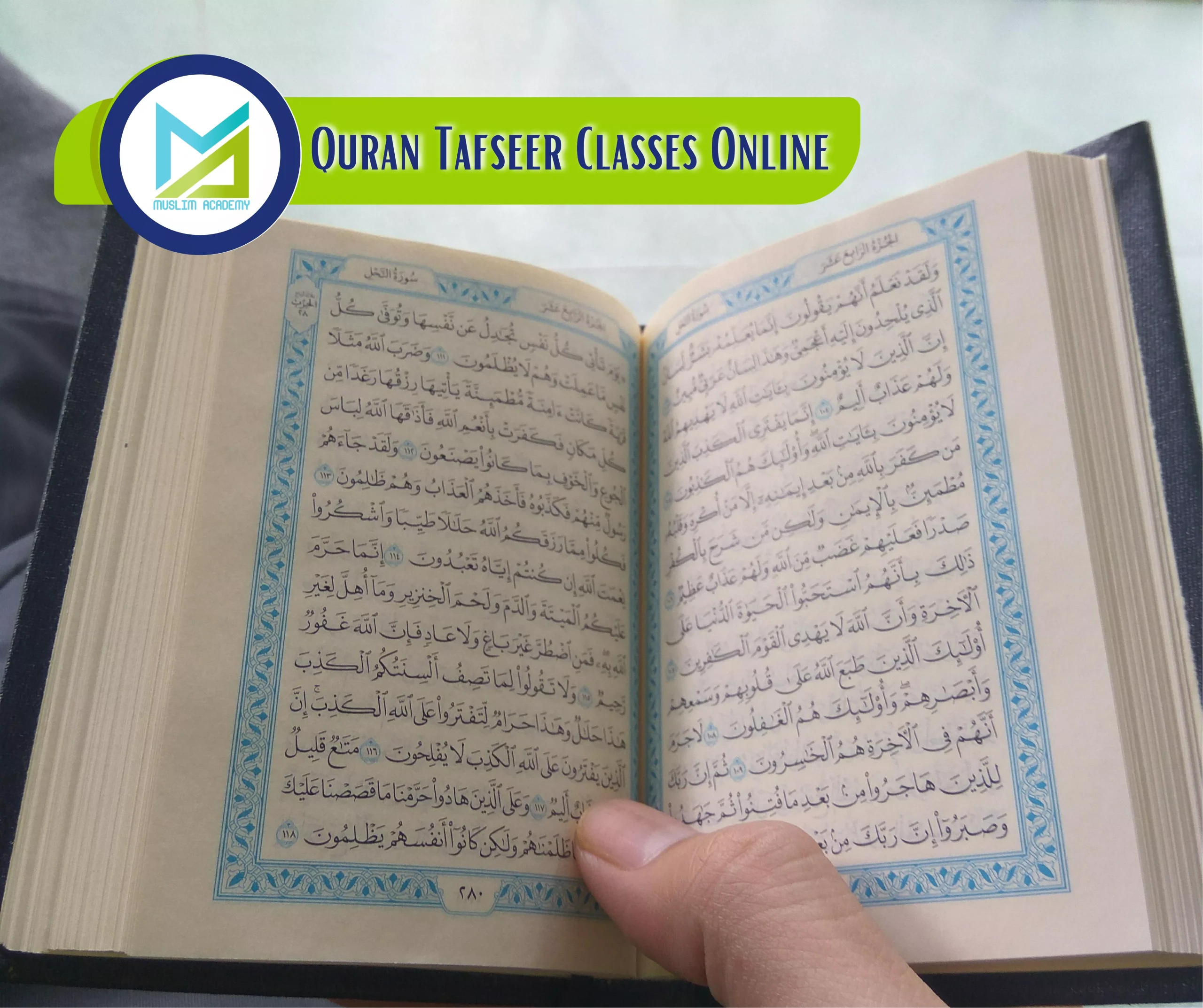 Quran Tafseer Classes Online, Muslim Academy