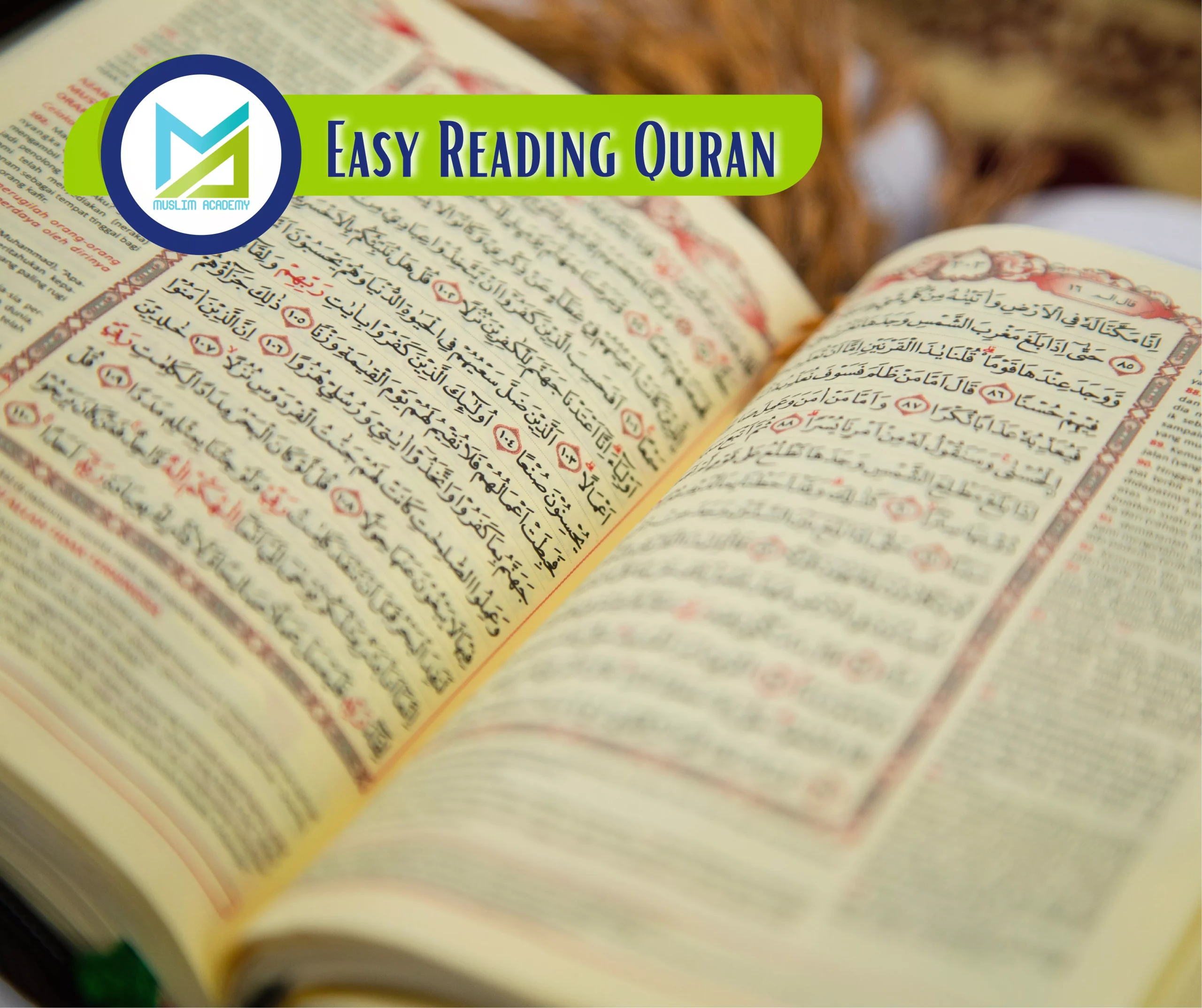 Easy Reading Quran, Muslim Academy