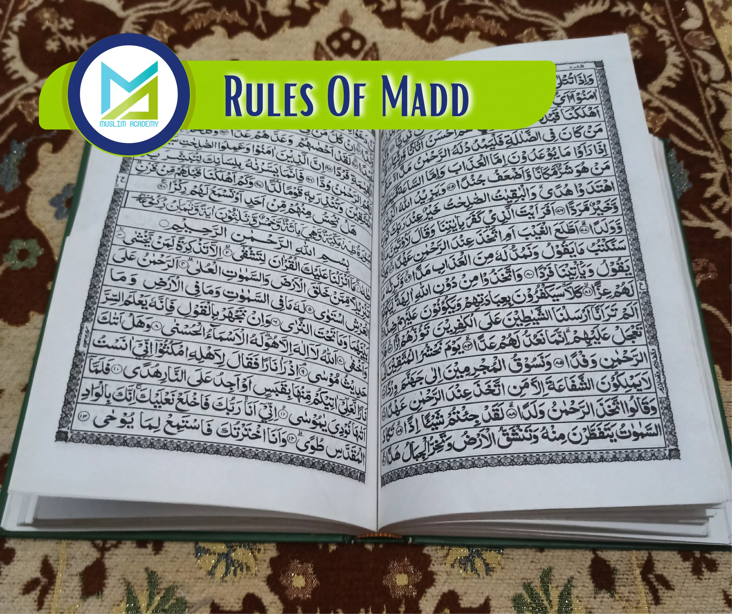 Rules Of Madd, Muslim Academy