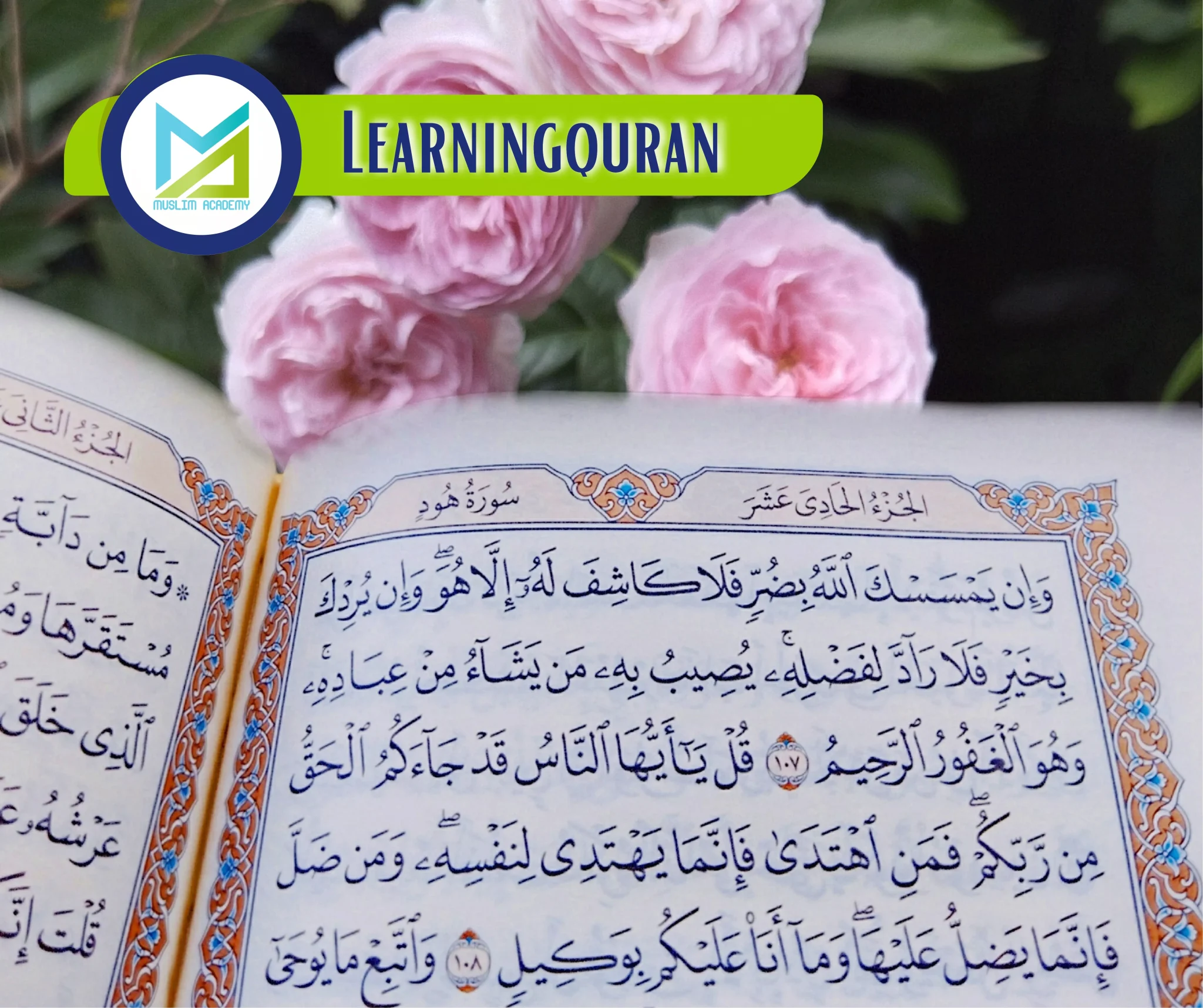 Quran learning Website with Muslim Academy