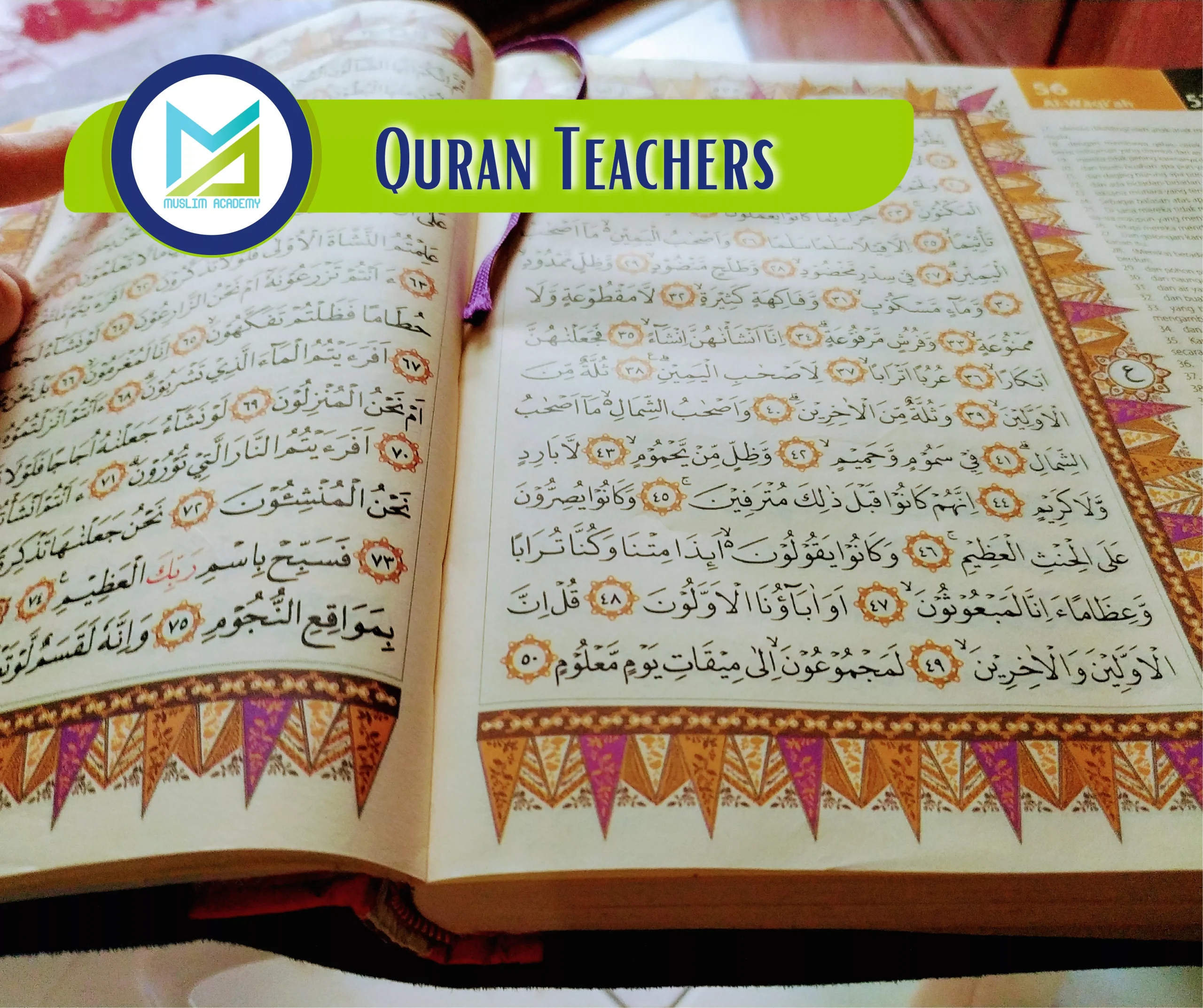 Quran Teachers, Muslim Academy
